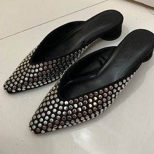 Studded mules